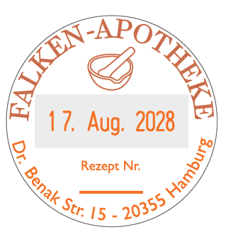 Textstempel Trodat Professional 54045 ø 45 mm