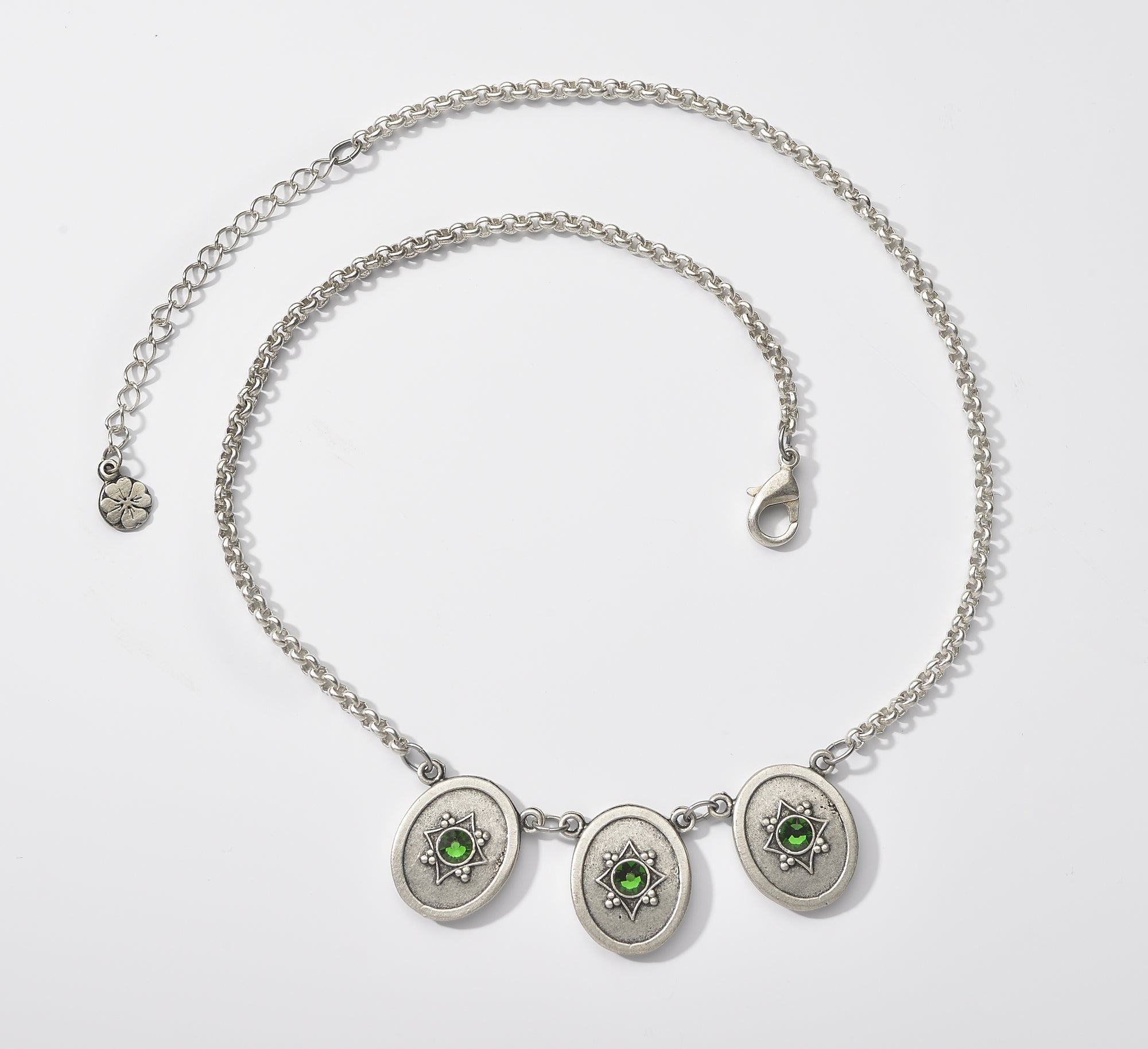 Strass-Ovalcollier Poesie