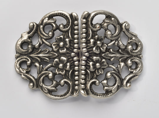 Blümchen Schürzenschließe Steg 25mm