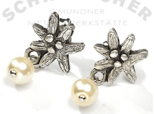 Perl Blumenohrstecker
