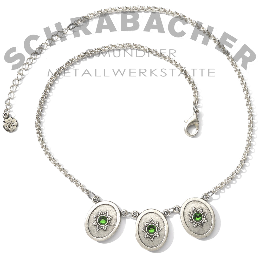 Strass-Ovalcollier Poesie
