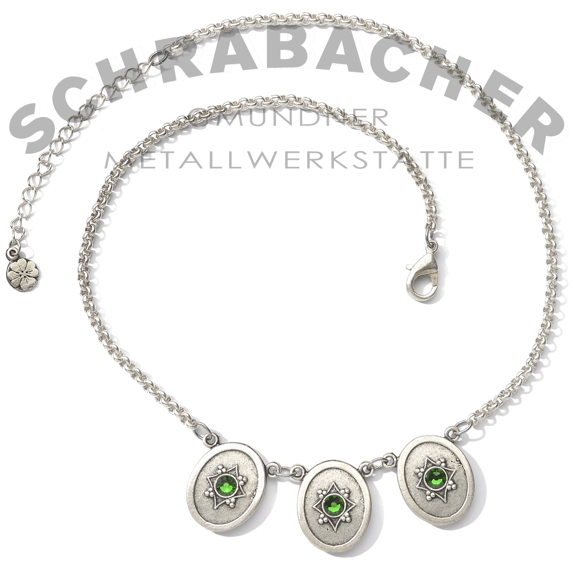 Strass-Ovalcollier Poesie