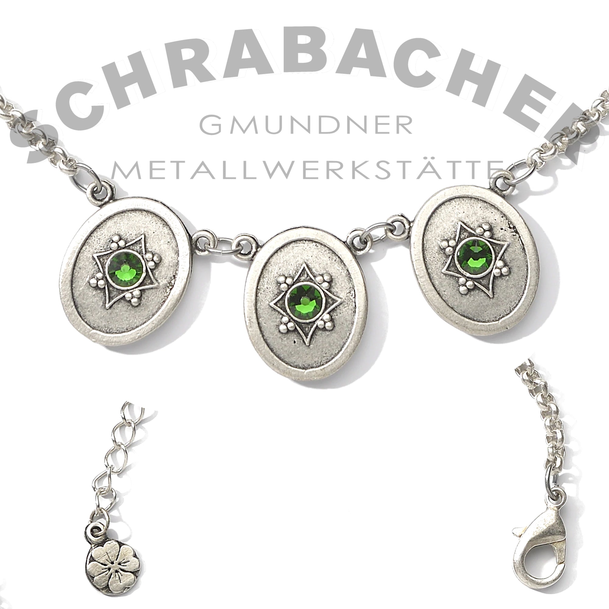 Strass-Ovalcollier Poesie