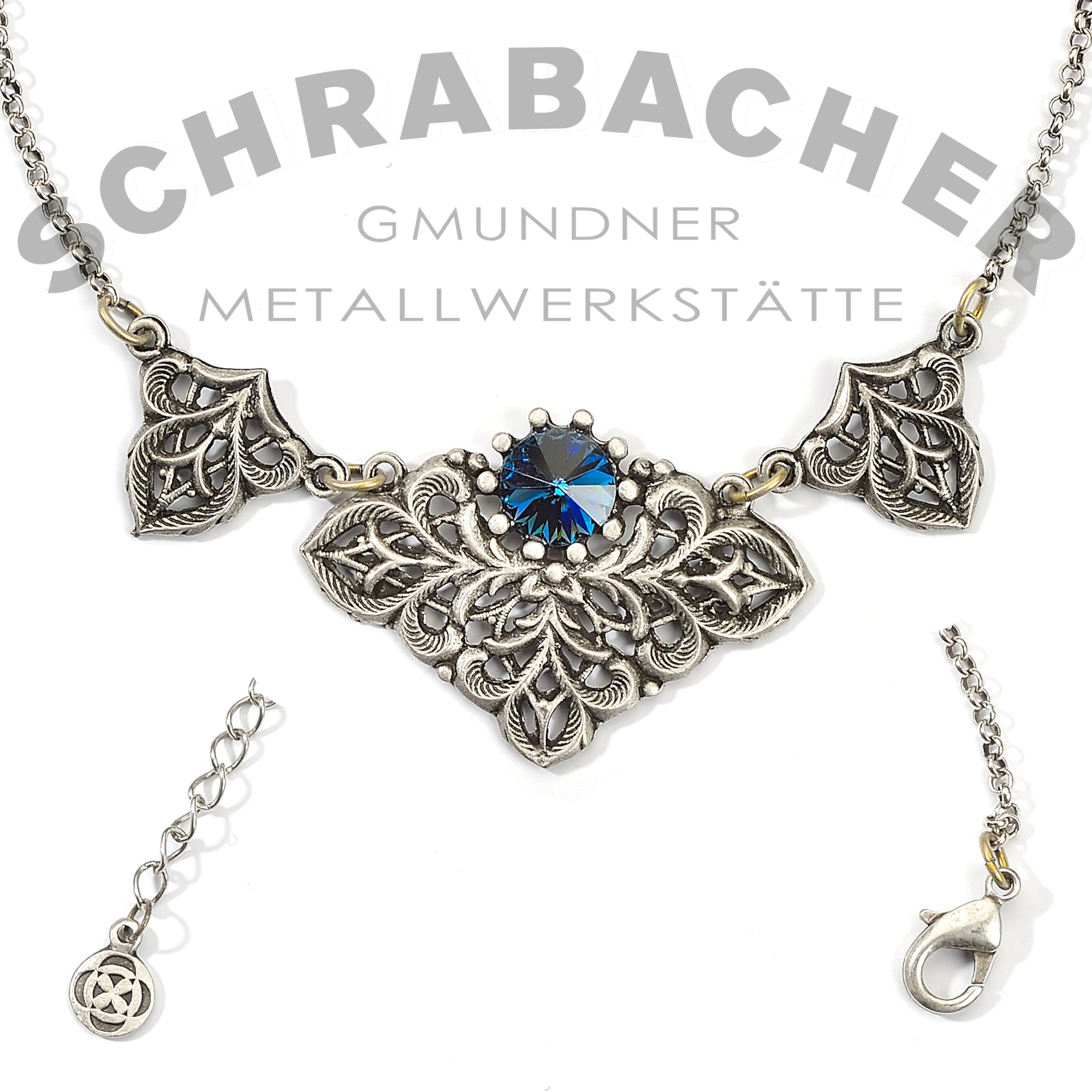 Strasschildcollier