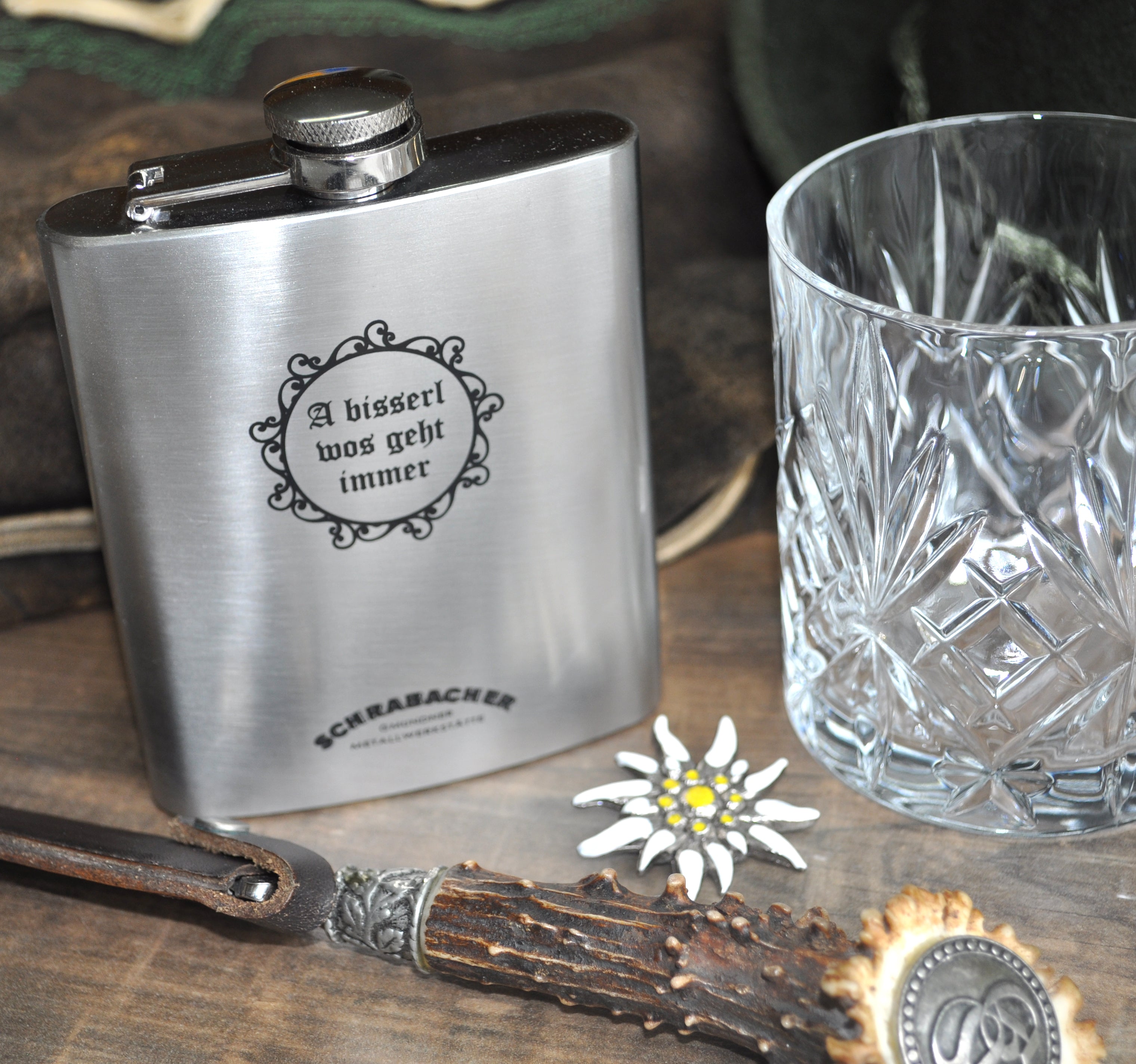 hip flasks product background