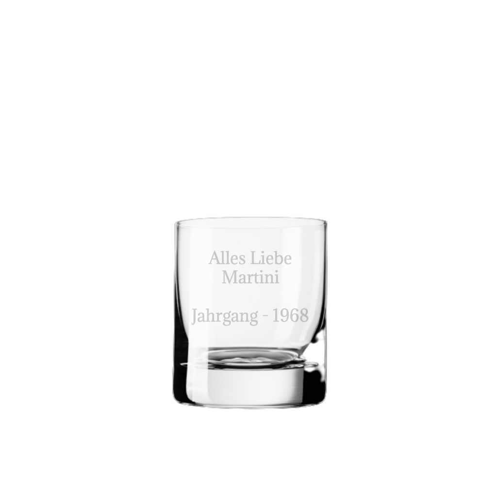 Personalisiertes Whiskey Glas 320ml