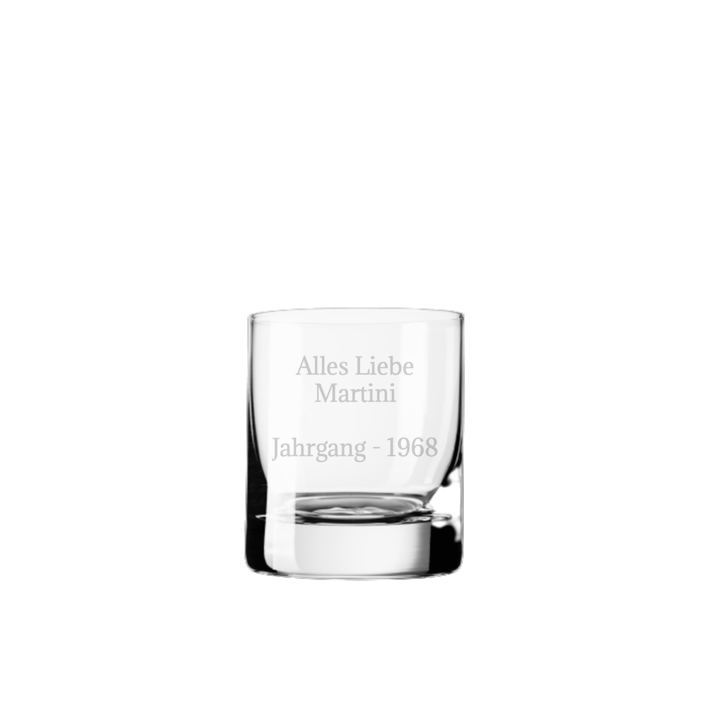 Personalisiertes Whiskey Glas 320ml